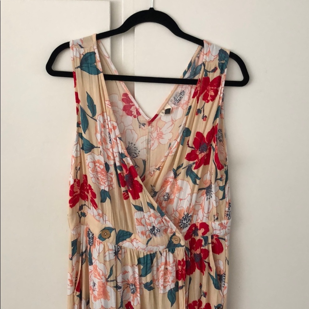 Roxy floral maxi dress